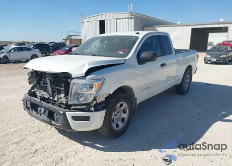 2021 Nissan Titan King Cab S 4X4 from USA, damaged, VIN 1N6AA1CC3MN519997